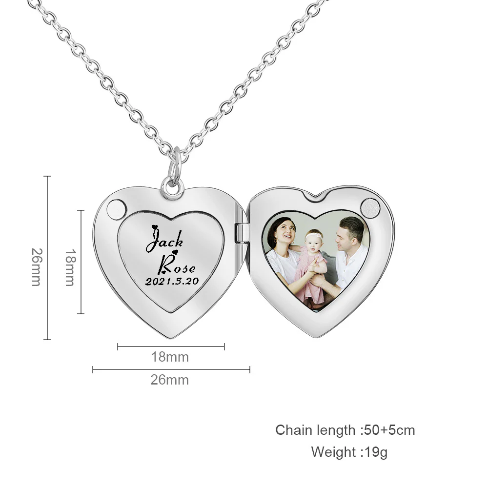 Personalized Love Necklace - Image 2