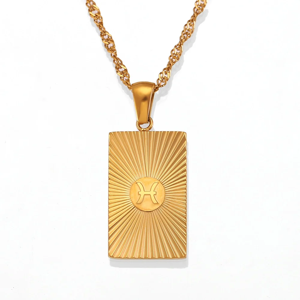 Radiant Rising Sun Constellation Necklace - 18K Glod plated (Full collection) - Image 14