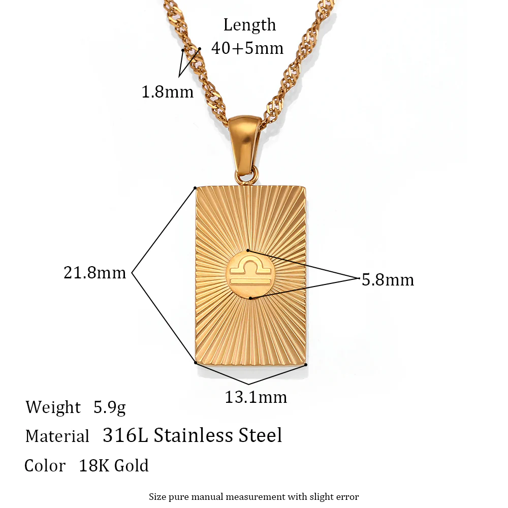 Radiant Rising Sun Constellation Necklace - 18K Glod plated (Full collection) - Image 7