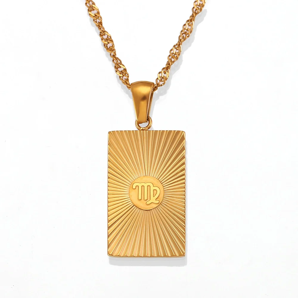 Radiant Rising Sun Constellation Necklace - 18K Glod plated (Full collection) - Image 9