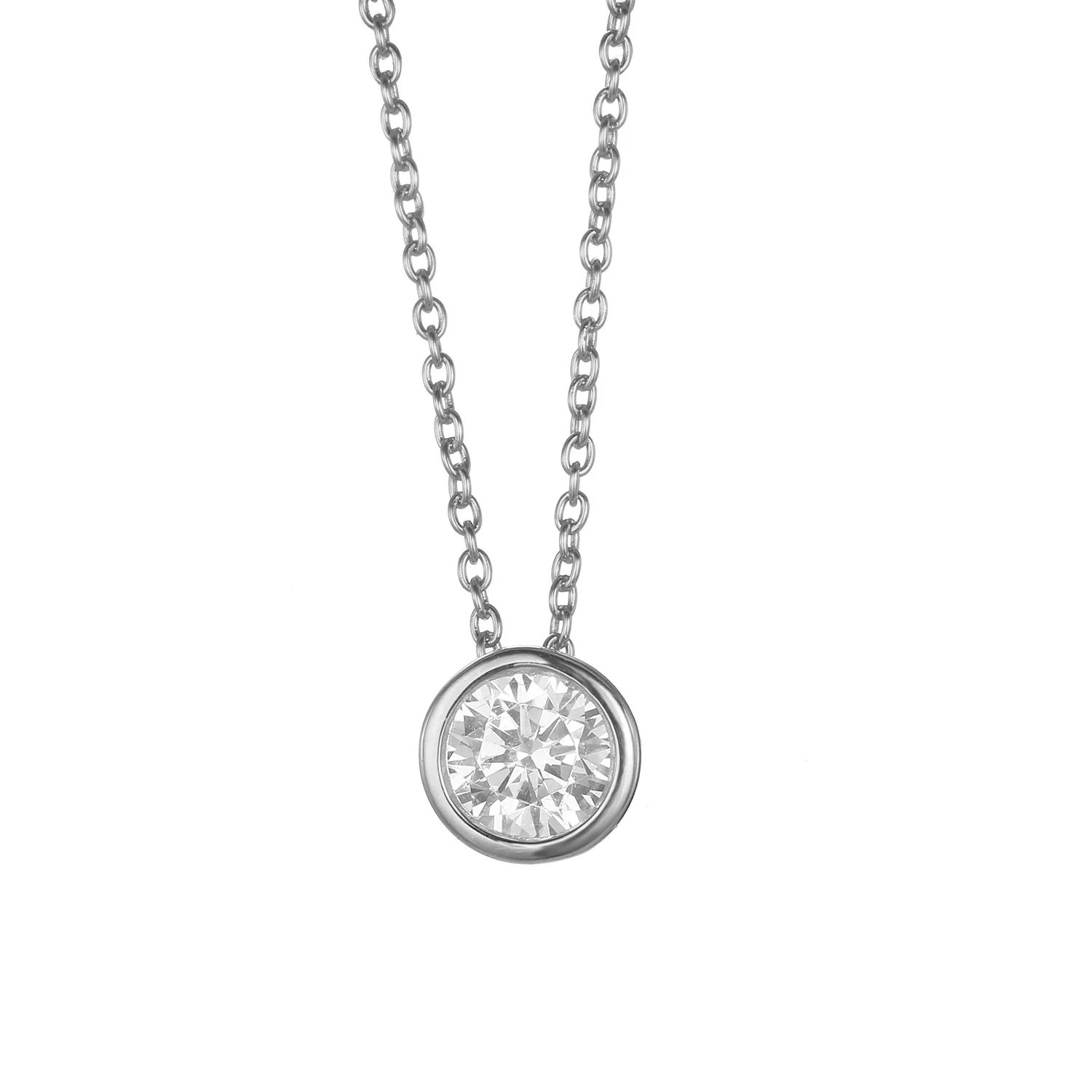Round Birthstone Necklace - Image 15