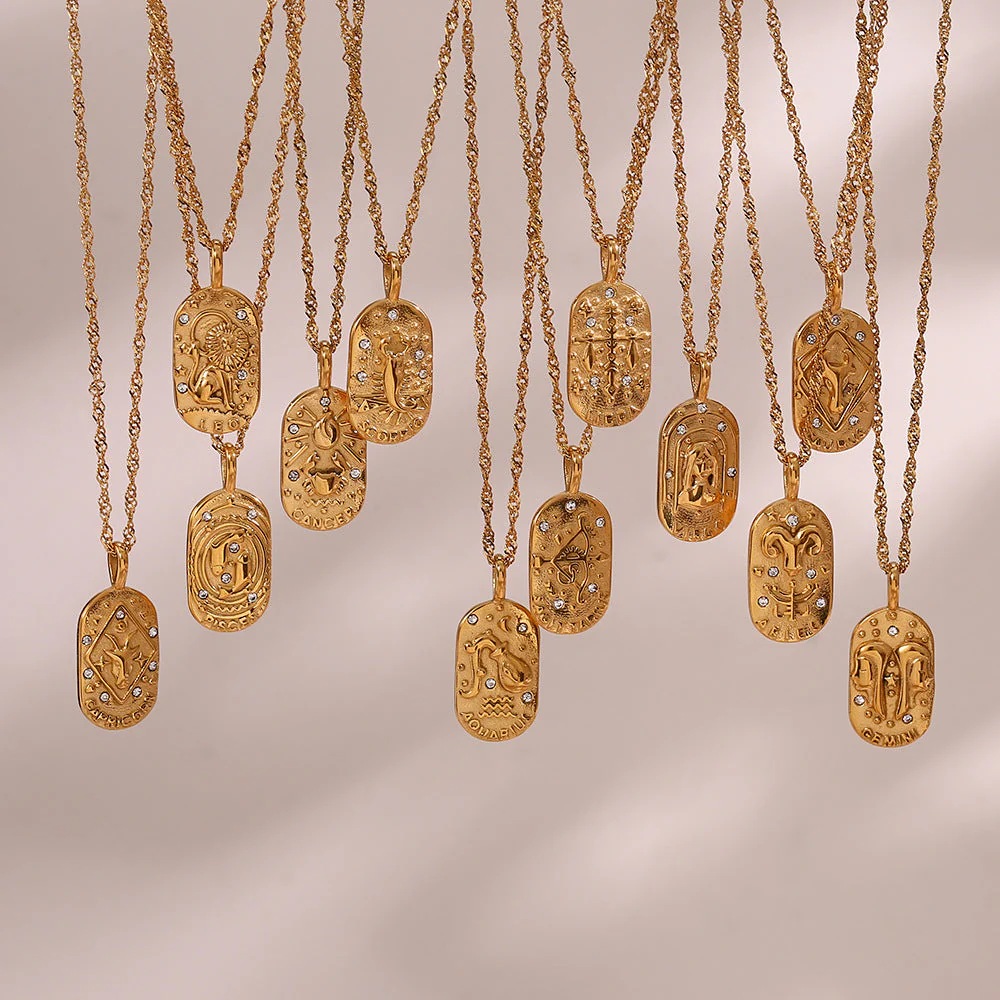 Scorpio - Baroque Constellation Necklace - Image 3