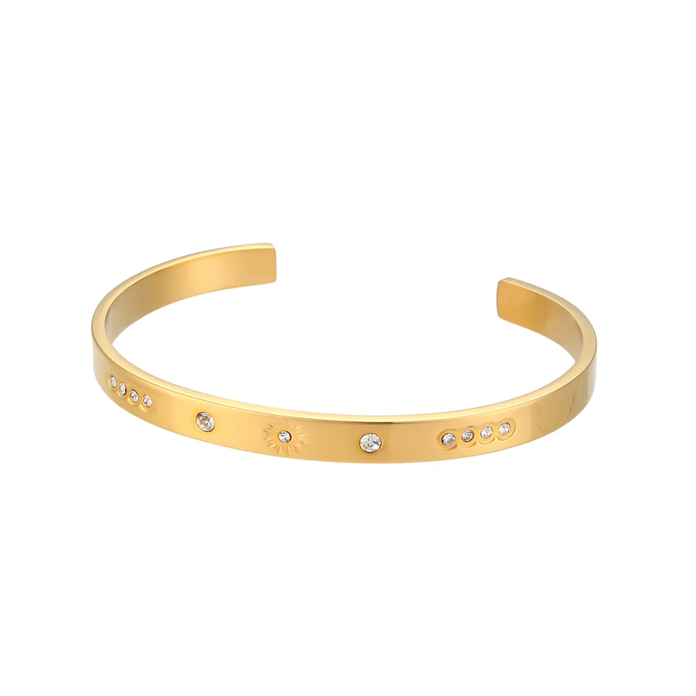 Shooting Stars Cuff Bangles - 18K Gold Plated (Full collection) - Image 3