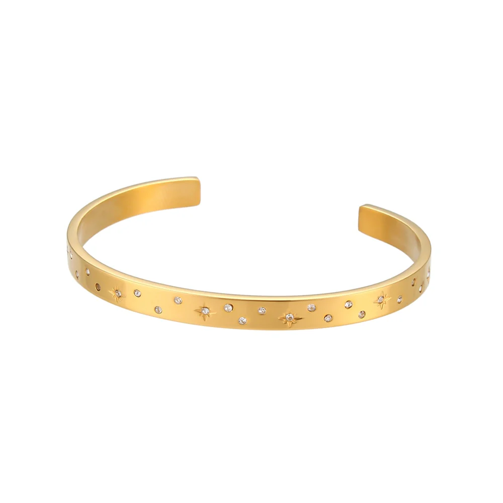 Shooting Stars Cuff Bangles - 18K Gold Plated (Full collection) - Image 7