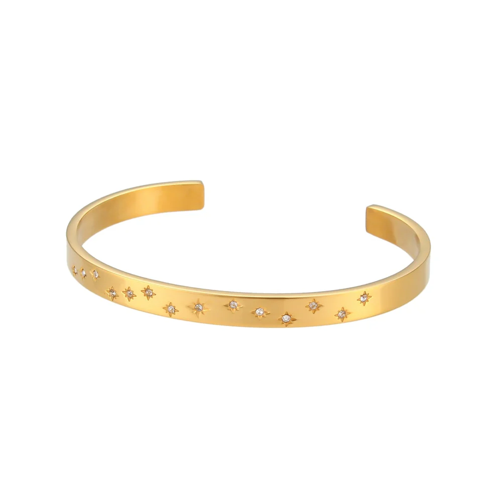 Shooting Stars Cuff Bangles - 18K Gold Plated (Full collection) - Image 8