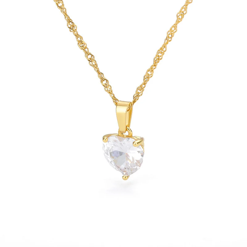 Crystal Heart Necklace - Image 8
