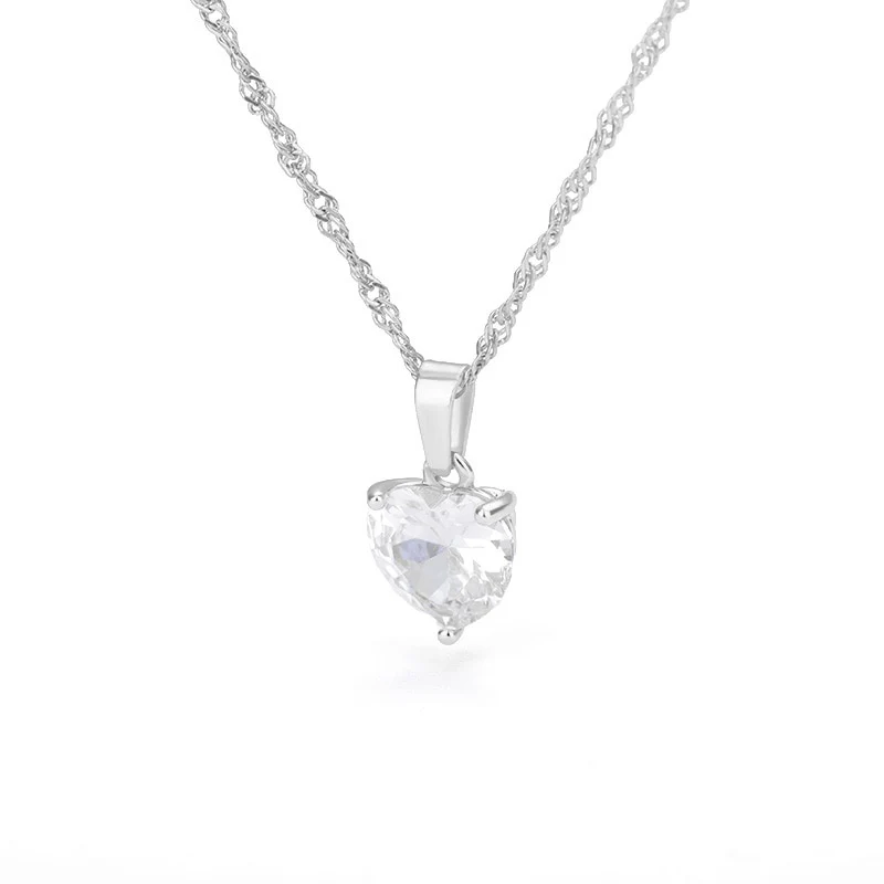 Crystal Heart Necklace - Image 9