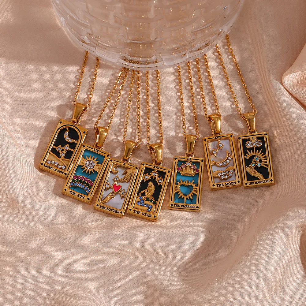 Tarot Reading Card Necklace - Full collection - Image 6