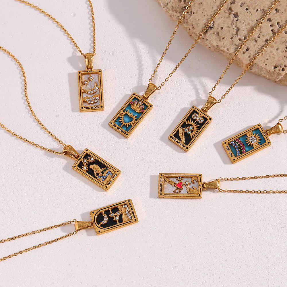 Tarot Reading Card Necklace - Full collection - Image 7