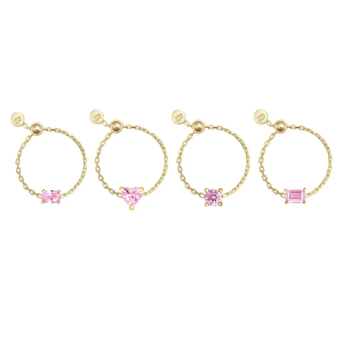 Self Love Chain Ring Collection - Image 5