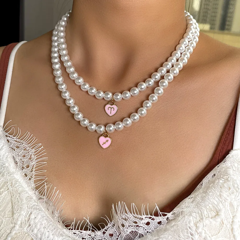 Zodiac Love Pearls Neckalce - Image 16