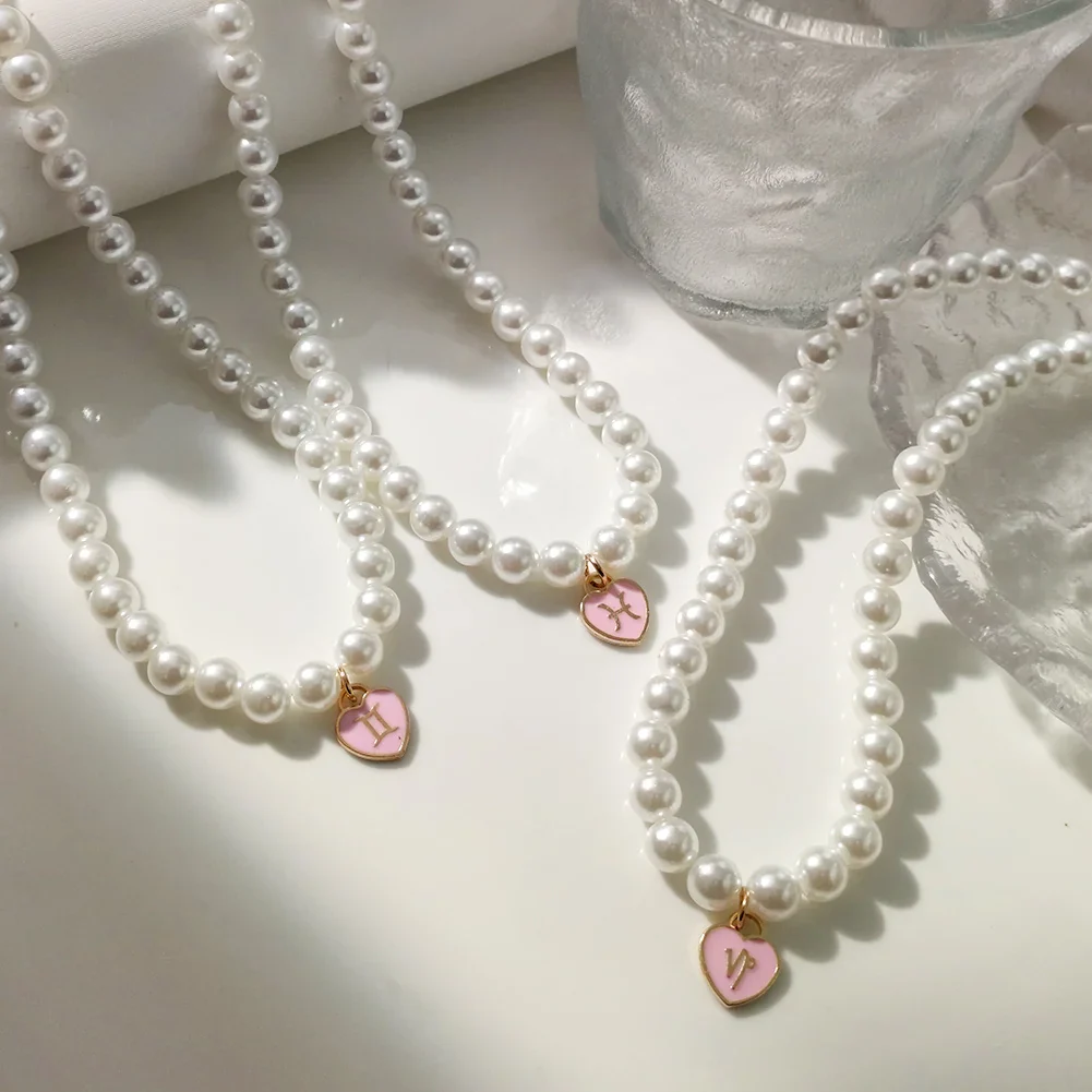 Zodiac Love Pearls Neckalce - Image 18