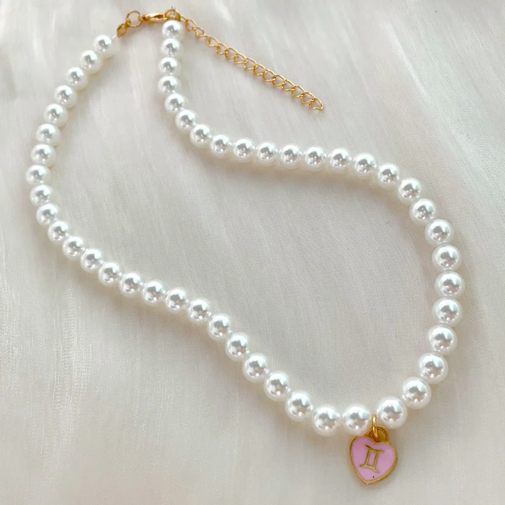 Zodiac Love Pearls Neckalce - Image 19