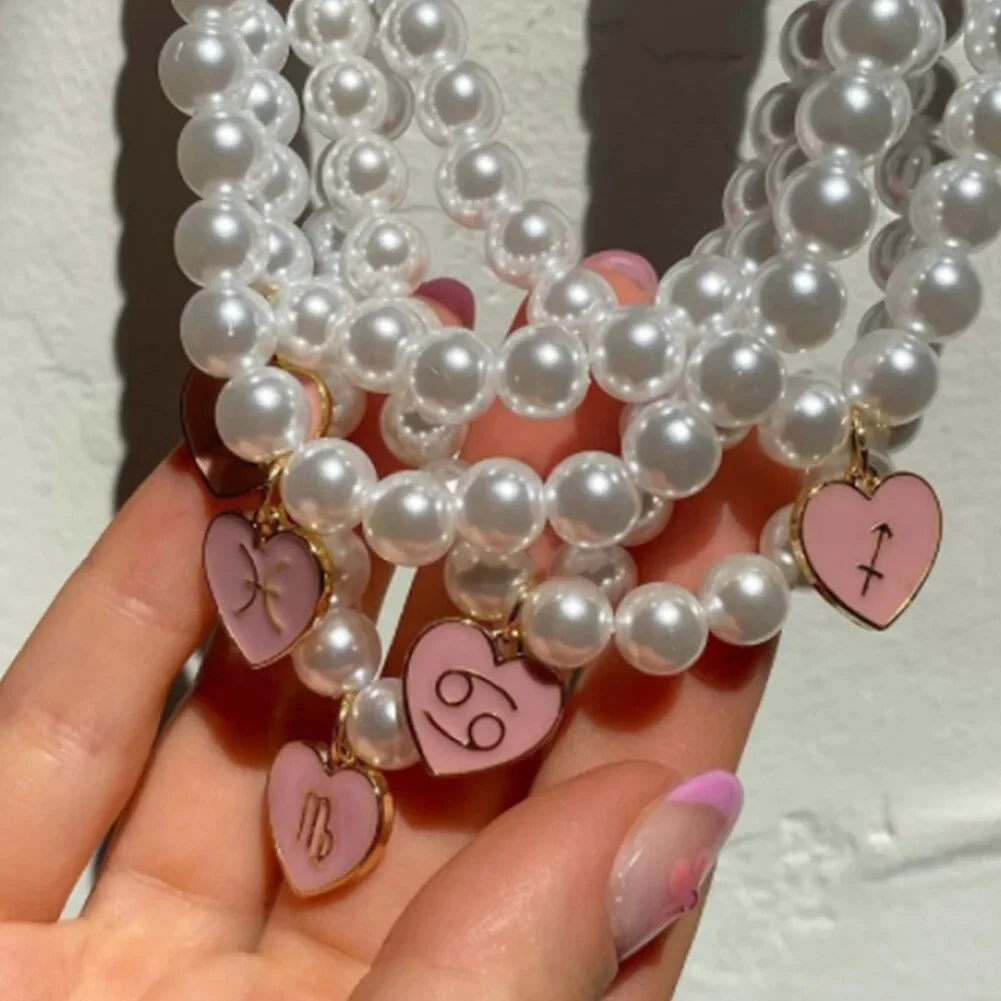 Zodiac Love Pearls Neckalce - Image 2