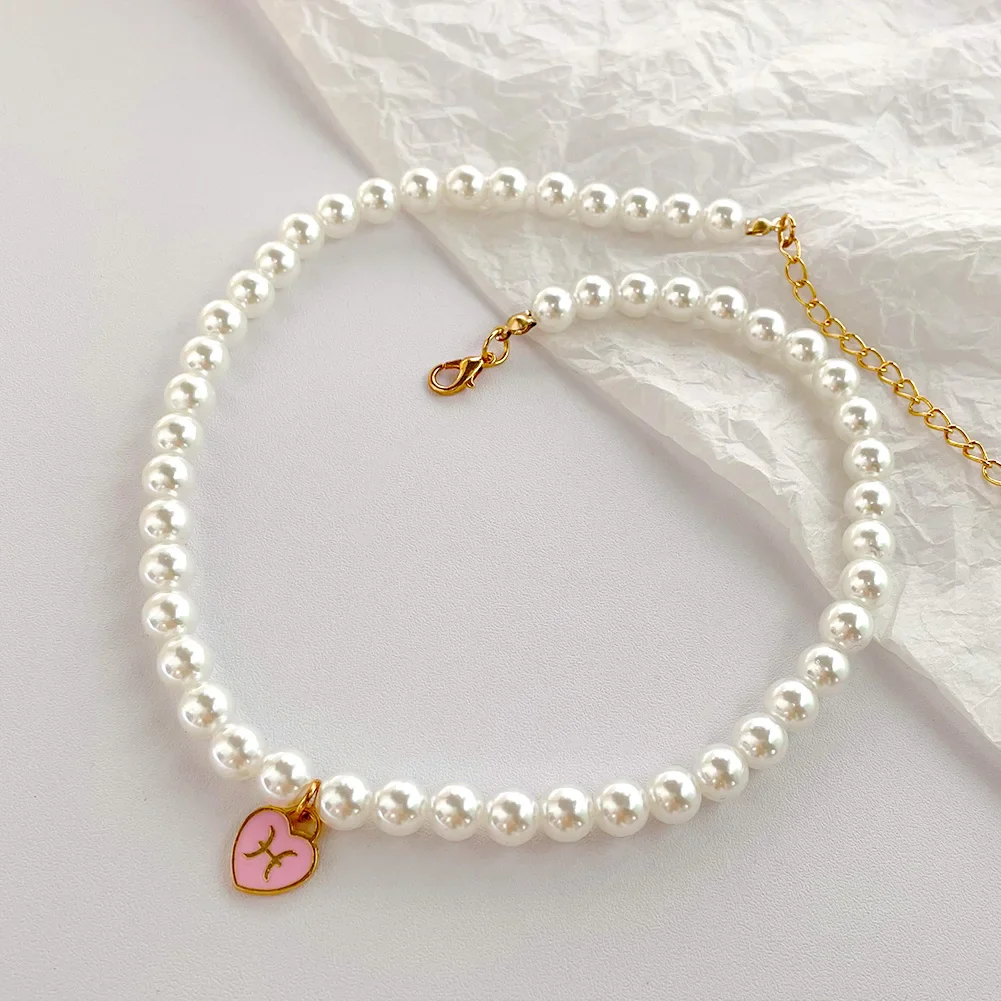 Zodiac Love Pearls Neckalce - Image 20