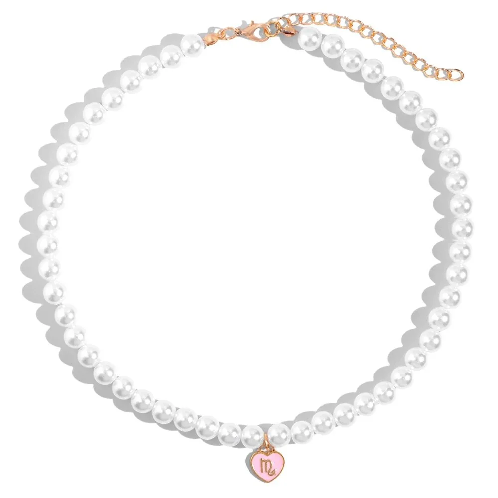 Zodiac Love Pearls Neckalce - Image 8