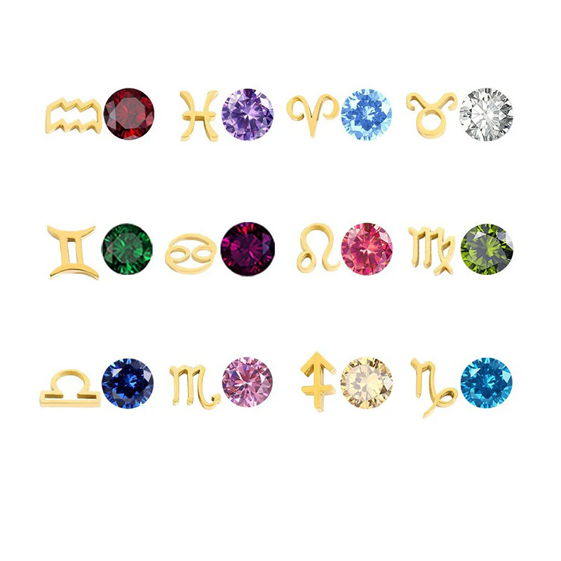 Zodiac Sign & Birthstone Necklace - Image 37